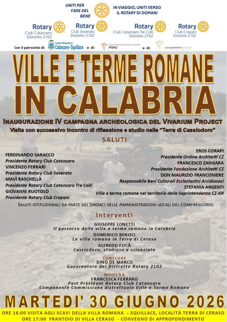 Si apre la IV campagna archeologica del ViP